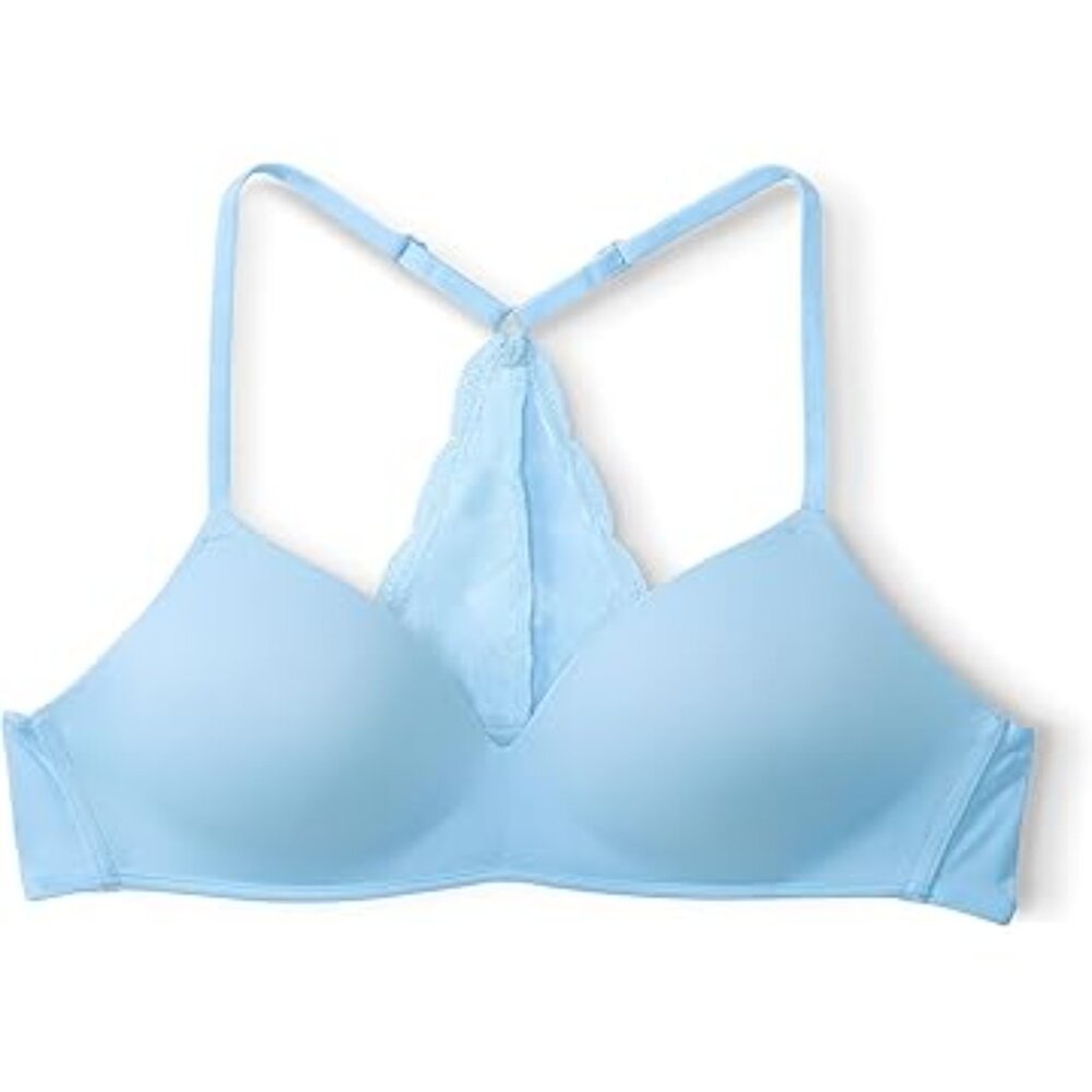 Happy Nation Light Blue Bralette for Girls New in Package Size Medium